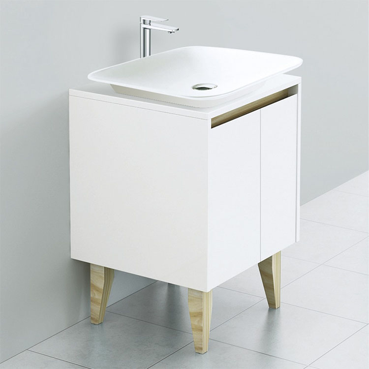SY-NOR01 Synergy Nordic White 500mm Door Cabinet